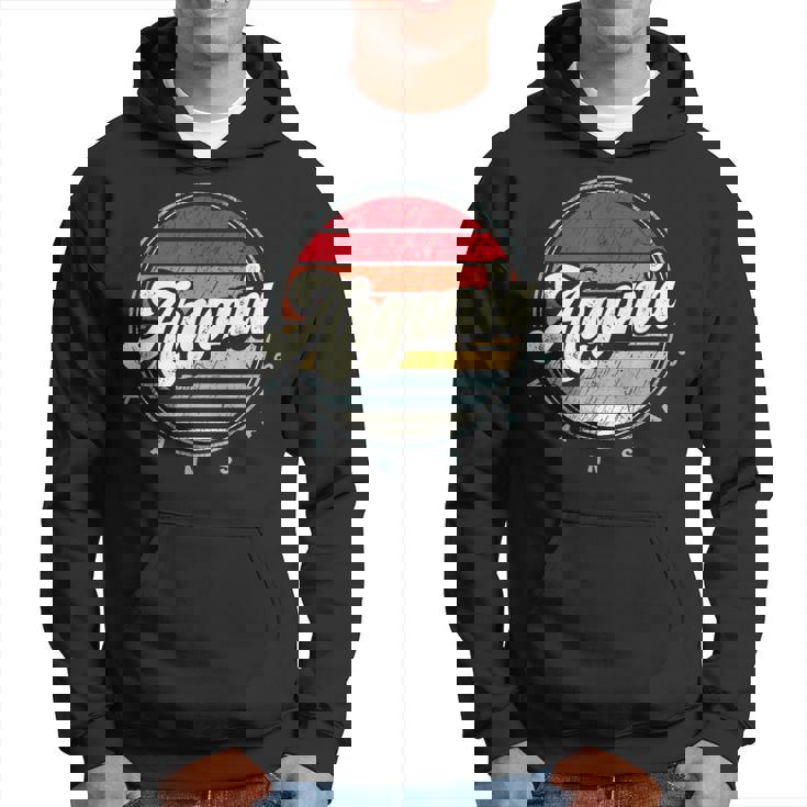 Retro Argonia Home State Cool 70S Style Sunset Hoodie