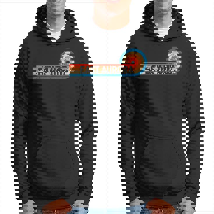 Retro East Aurora Vintage City East Aurora Hoodie