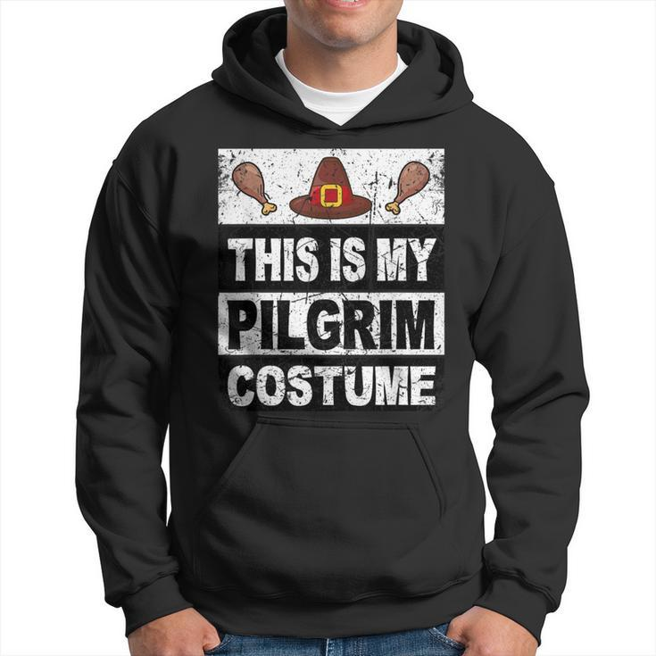 Retro Thanksgiving Pilgrim Costume Turkey Day Boys Hoodie