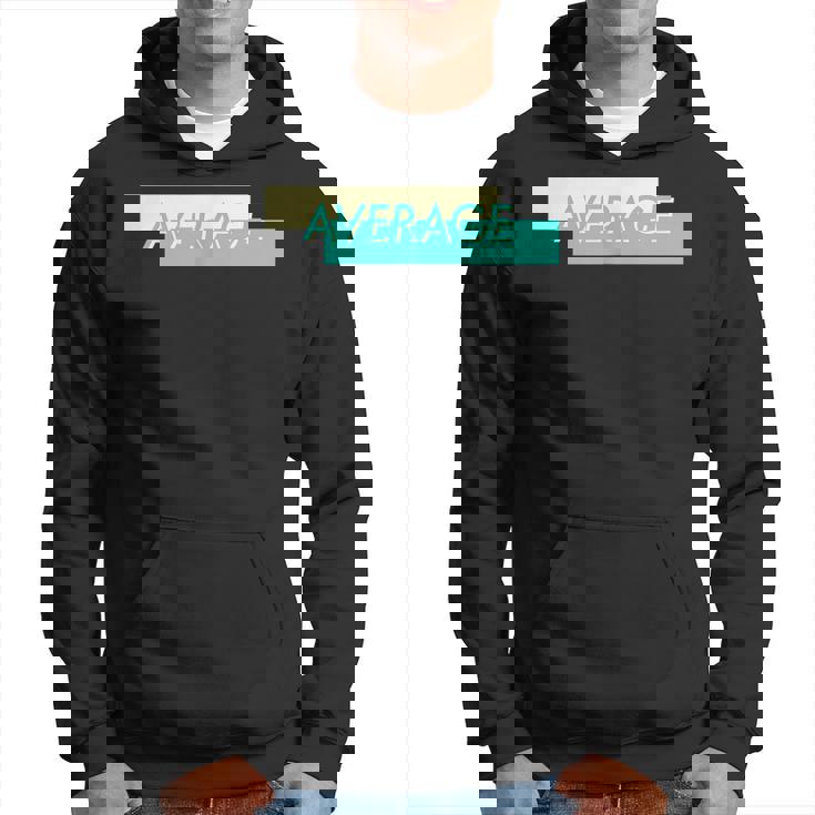 Retro Vaporwave Cloud Rap With 'Average' Breastprint Hoodie