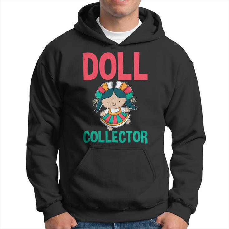 Retro Vintage Doll Collector Dolls Collecting Lover Graphic 1 Hoodie