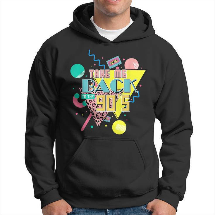 Retro Vintage Music Tape 90S Take Me Back To The 90S  90S Vintage Designs Funny Gifts Hoodie