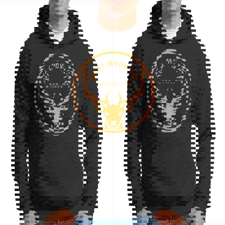 Rocky Mountain National Park Vintage Elk Souvenir Retro Hoodie
