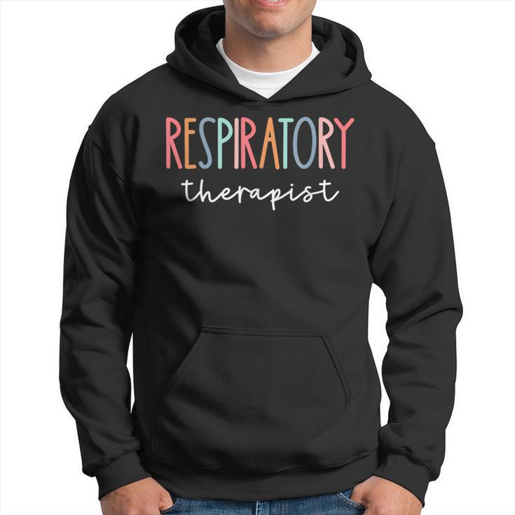 Rt Respiratory Therapy Therapist Funny Rt Care  Hoodie