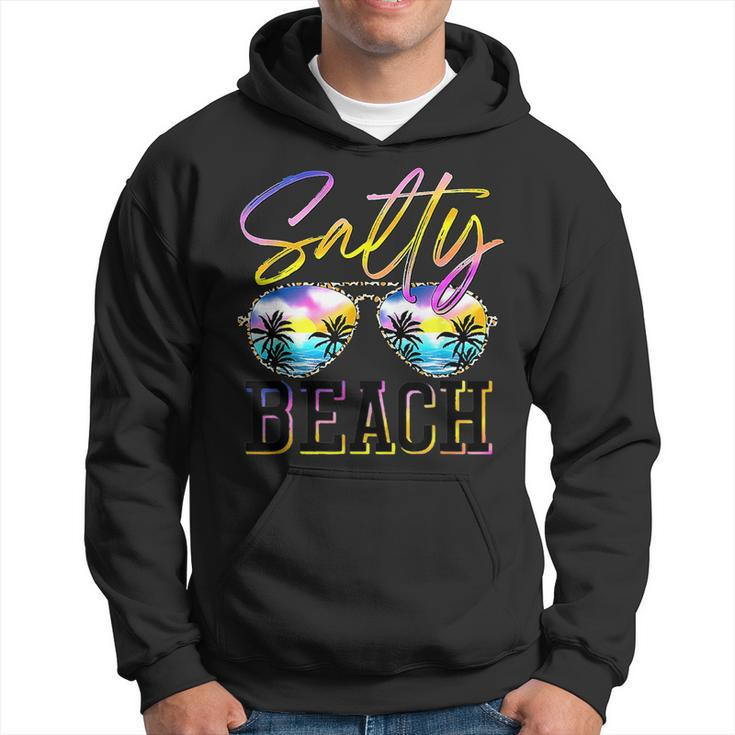 Salty Vibes Beach Vacation Summer Good Vibes  Vacation Funny Gifts Hoodie