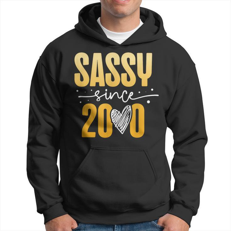Sassy Since 2000 Decade 2000S Era Millenium Vintage  Hoodie