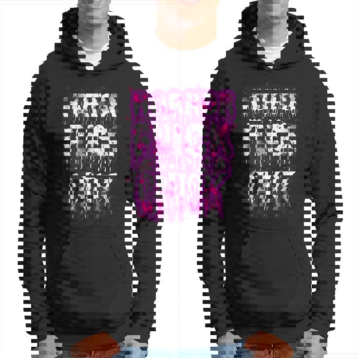 Scary Horror Movie Flick Chick Scary Hoodie