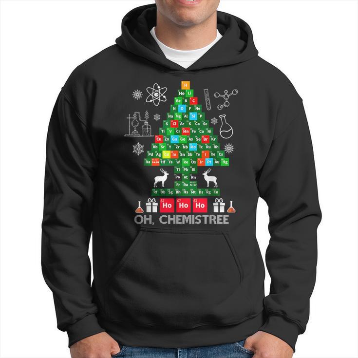 Science Christmas Oh Chemist Tree Chemistree Chemistry Hoodie Mazezy UK