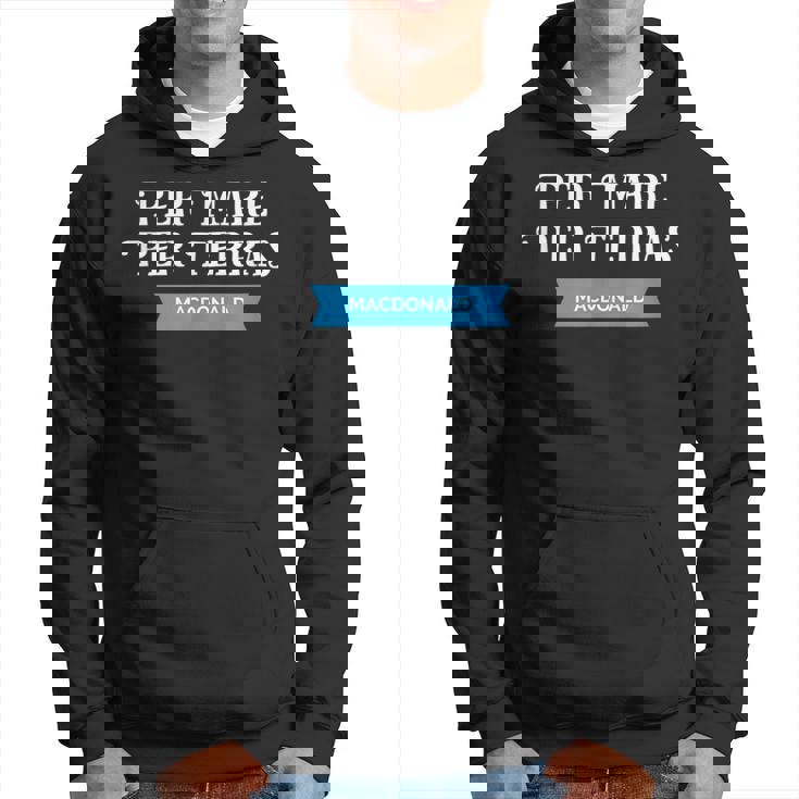 Scottish Clan Macdonald Name & MottoHoodie