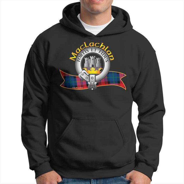 Scottish Maclachlan Clan Crest Issuant From A Crest Coronet Hoodie