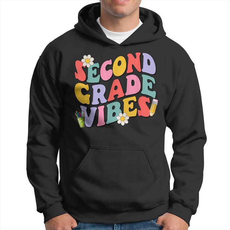 Second Grade Vibes Back To School 2Nd Grade Team 1St Day Hoodie