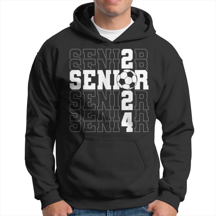 Senior 2024 Soccer Player Class Of 2024 Senior Graduation Hoodie