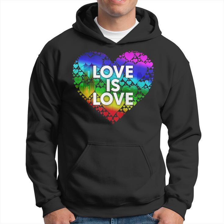 Sf Love Is Love Lgbt Rights Equality Pride Parade T  Hoodie