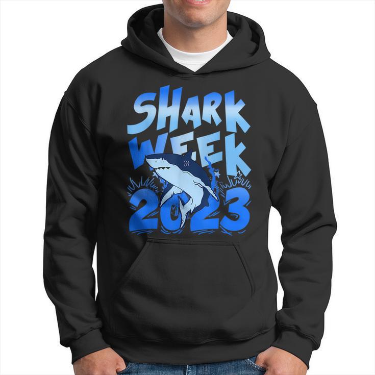 Shark 2023 Week Passion Shark Ocean Animal Sea  Hoodie