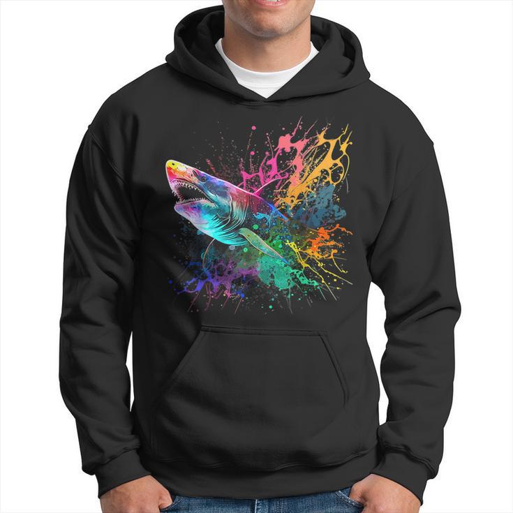 Shark Beach Lover Ocean Animal Graphic Novelty  Hoodie