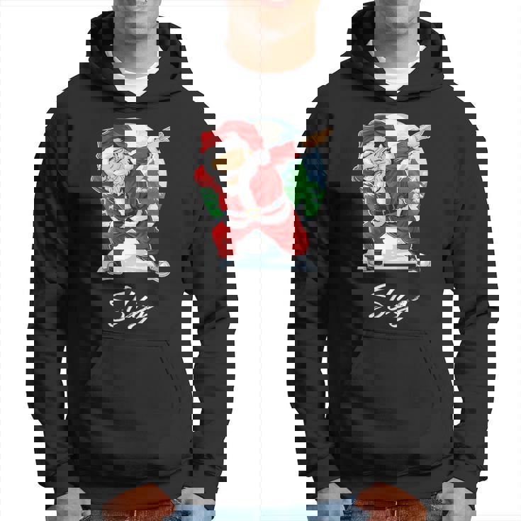 Sly Name Gift Santa Sly Hoodie