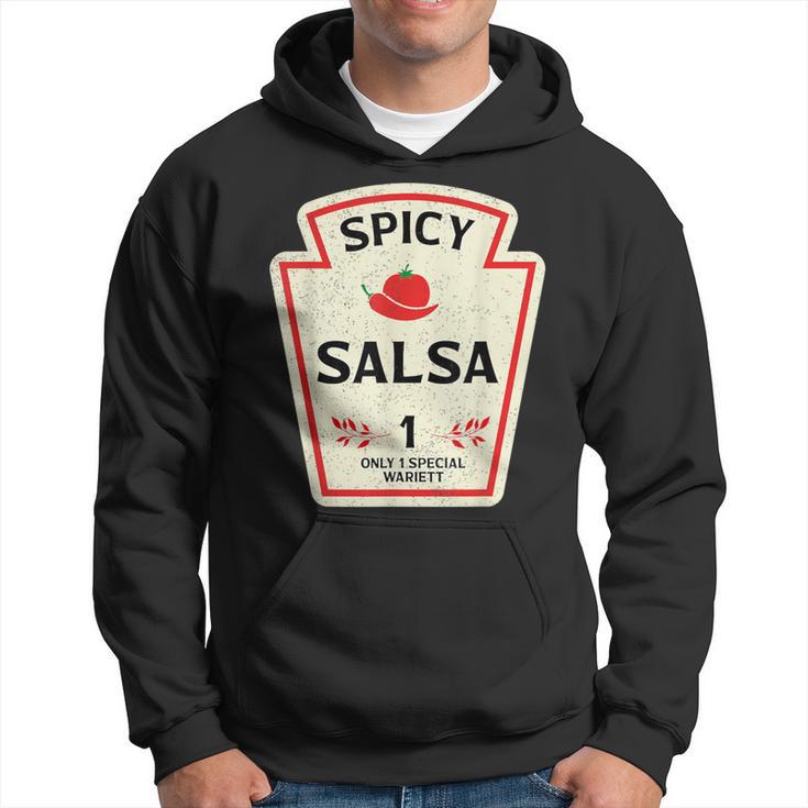 Spicy Salsa Group Condiment Team Halloween Costume Hoodie