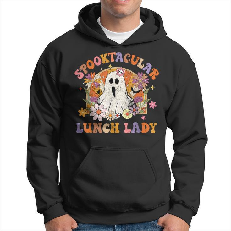 Spooktacular Lunch Lady Happy Halloween Spooky Matching Hoodie