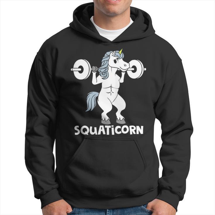 Squaitcorn Fitness Sport Bodybuilding Unicorn Squad Hoodie