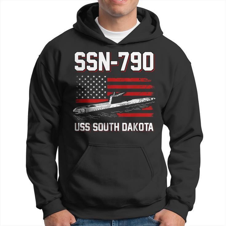 Ssn790 Uss South Dakota Hoodie