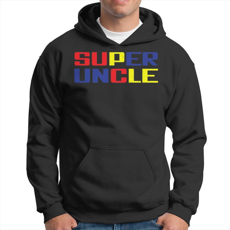 Super Uncle Worlds Best Uncle Ever Awesome Cool Uncle   Hoodie