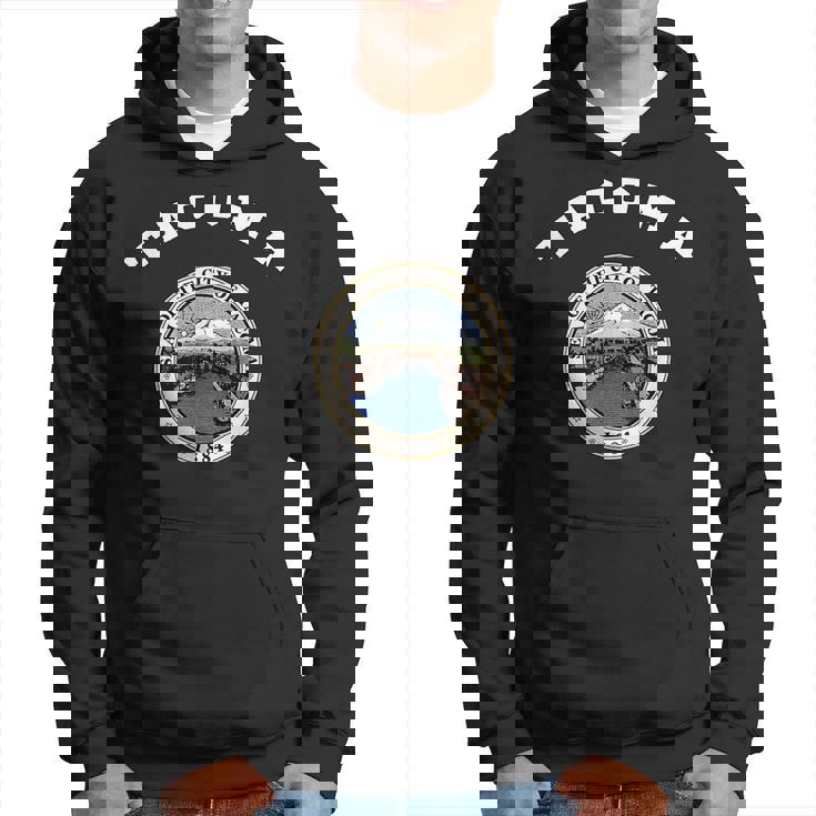 Tacoma Coat Of Arms Flag Pride National Gift Souvenir Hoodie