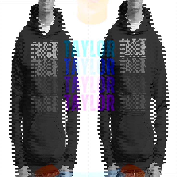 Taylor Personalized Name I Love Taylor Hoodie