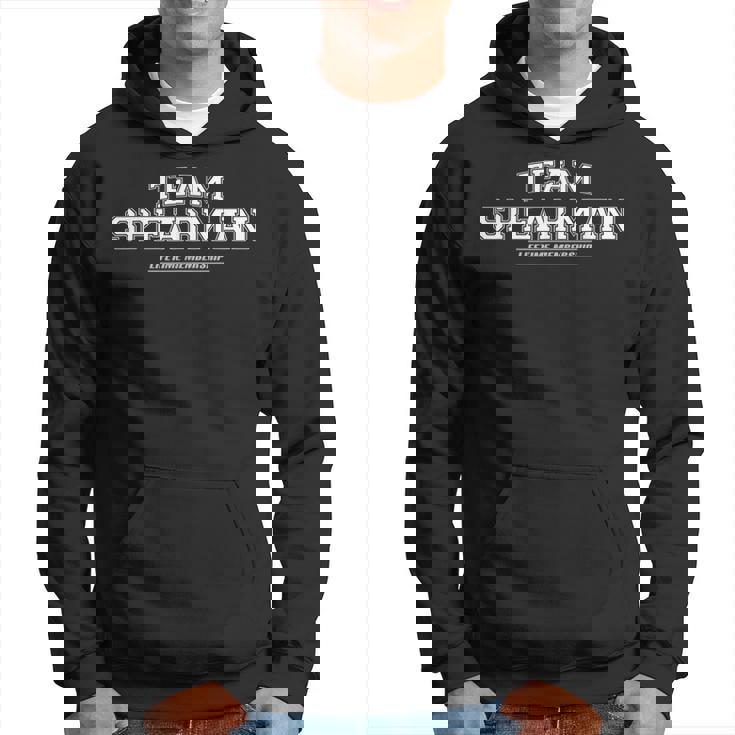 Team Spearman Proud Family Surname Last Name Hoodie