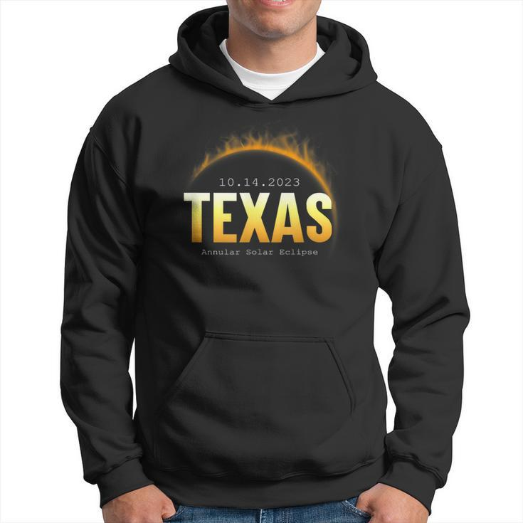 Texas Usa State Annular Solar Eclipse 14Th October 2023 Hoodie