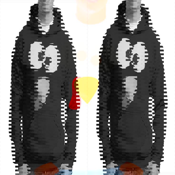 Thanksgiving Matching Family Pajama Turkey Face Hoodie