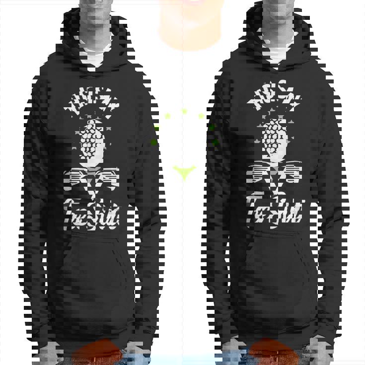 Thats What I Do I Play Golf Funny Golfer Golfing Hoodie