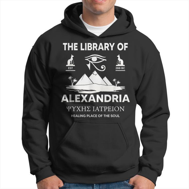The Library Of Alexandria  - Ancient Egyptian Library  Hoodie