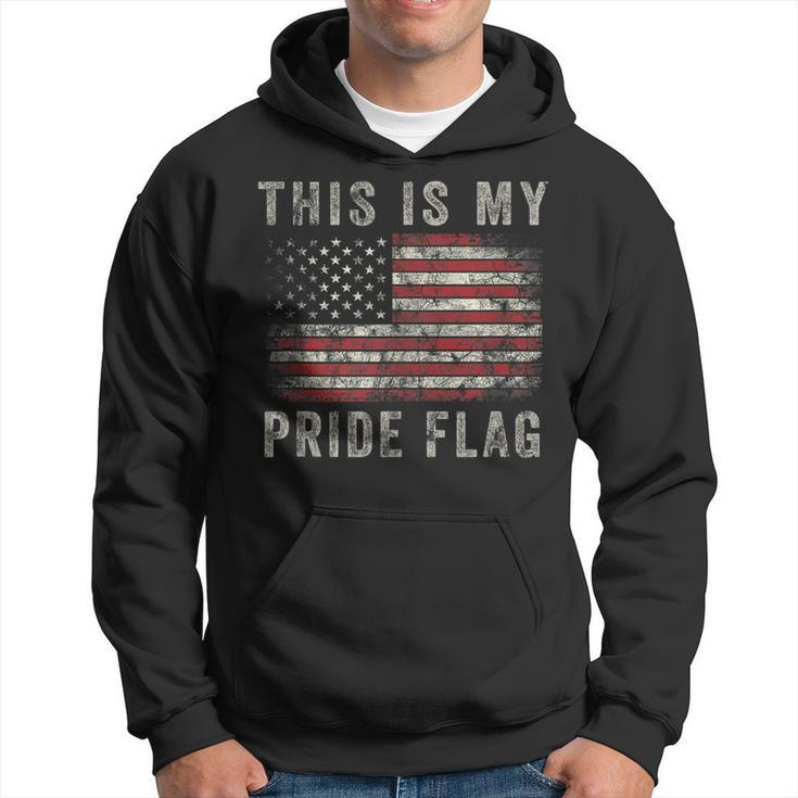 This Is My Pride Camo Flag Usa American 4Th Of July Hoodie