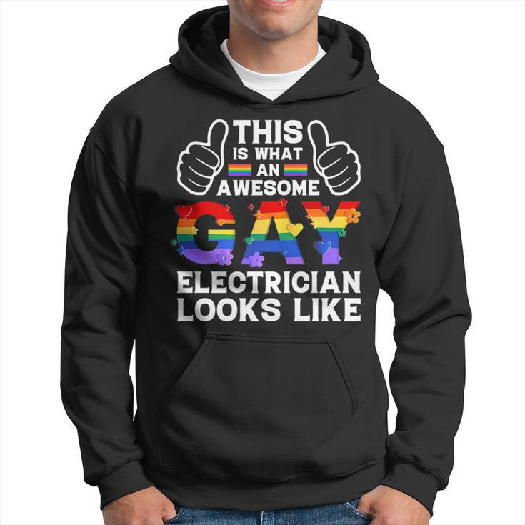 This Is What A Gay Electrician Looks Like Lgbtq Pride Month   Hoodie