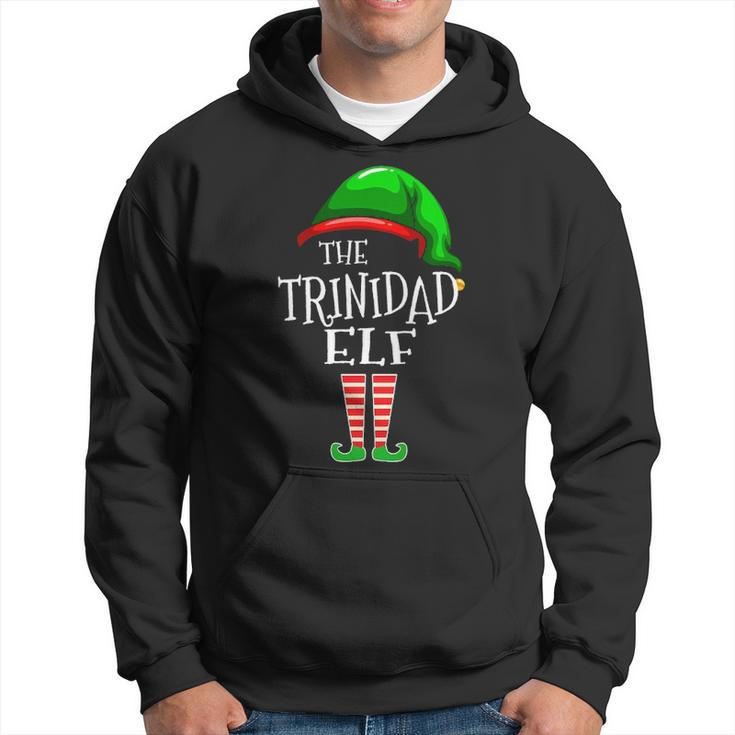 Trinidad Name Gift The Trinidad Elf Christmas Hoodie
