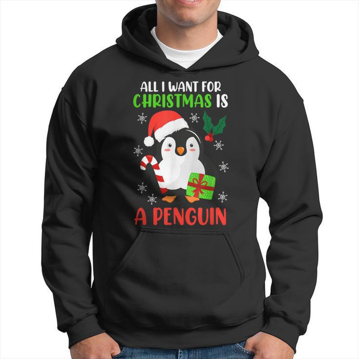 Ugly Christmas Penguin Christmas Hoodie