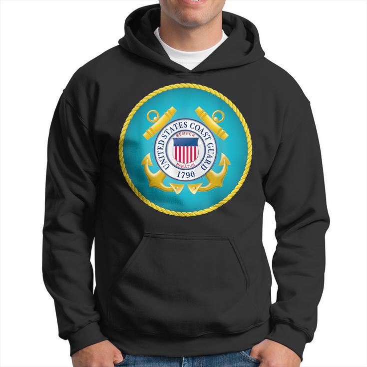 US Coast Guard Flag & Seal Long Sleeve T-Shirt - Brand New With Tags, Men's Sizing