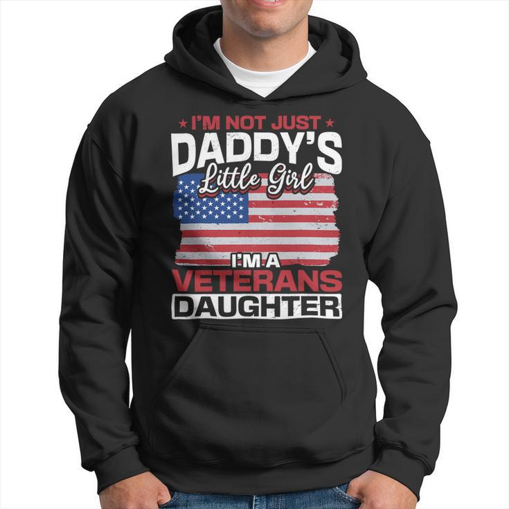 Us I´M Not Just Daddys Little Girl I´M A Veterans Daughter 158 Hoodie