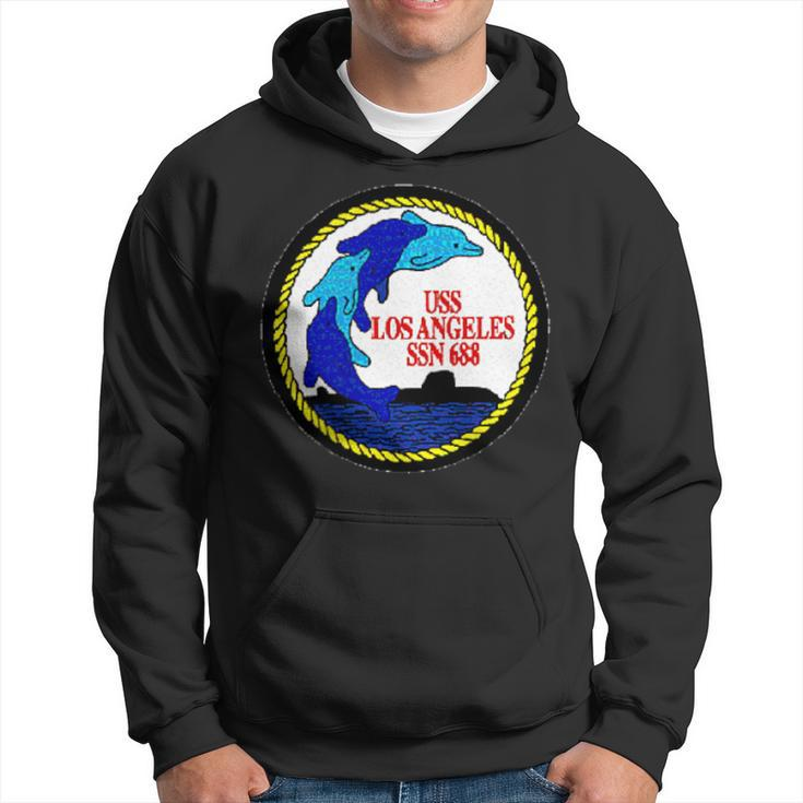 Uss Los Angeles Ssn-688 Nuclear Attack Submarine Hoodie
