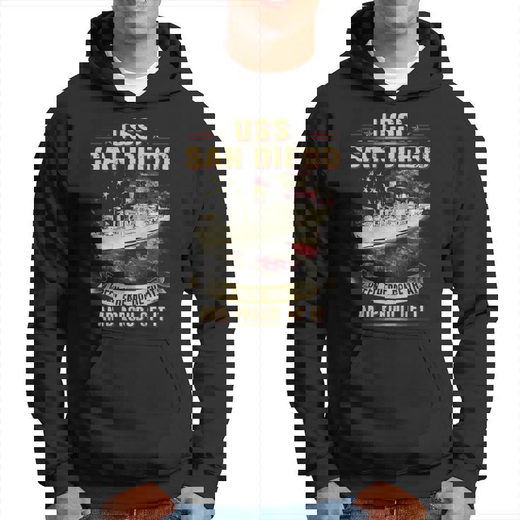 Uss San Diego Afs6  Hoodie