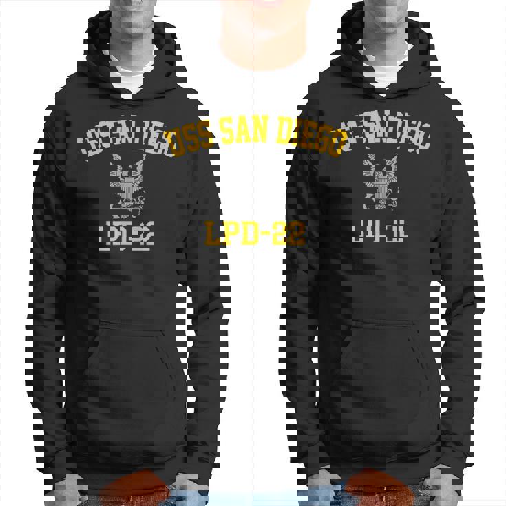 Uss San Diego Lpd22 Hoodie