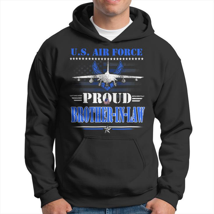 Veteran Vets Us Air Force Proud Brotherinlaw Usaf Air Force Veterans Hoodie