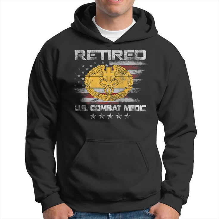 Veteran Vets US Army Retired Combat Medic Proud Veteran Medical Military 149 Veterans Hoodie