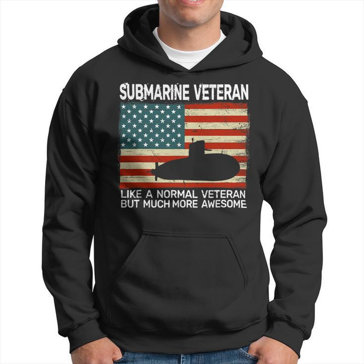 Veteran Vets Usa Flag Submarine Veteran For Men And Submarine For Men 1 Veterans Hoodie