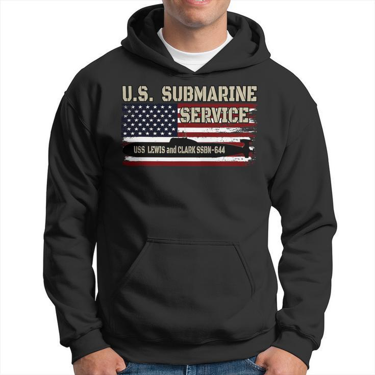 Veteran Vets Uss Lewis And Clark Ssbn644 Submarine Veteran Fathers Day 101 Veterans Hoodie