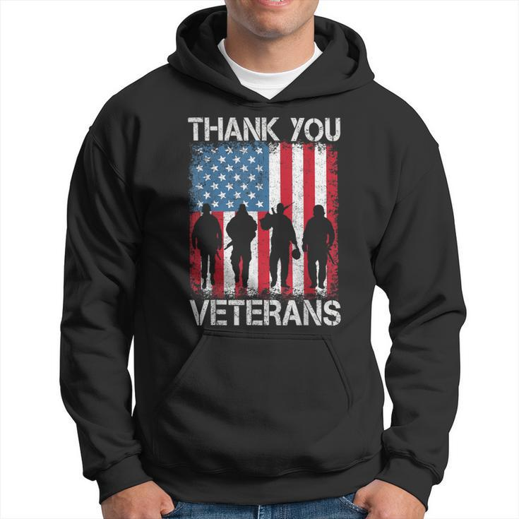 Veterans Day Thank You Veterans Proud Hoodie