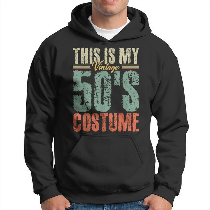 Vintage 50S Costume 50S Outfit 1950S Fashion 50 Theme Party  Hoodie