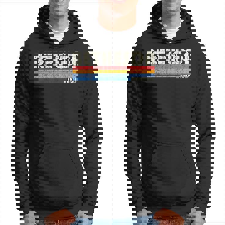 Vintage 70S 80S Style Bethesda Md Hoodie