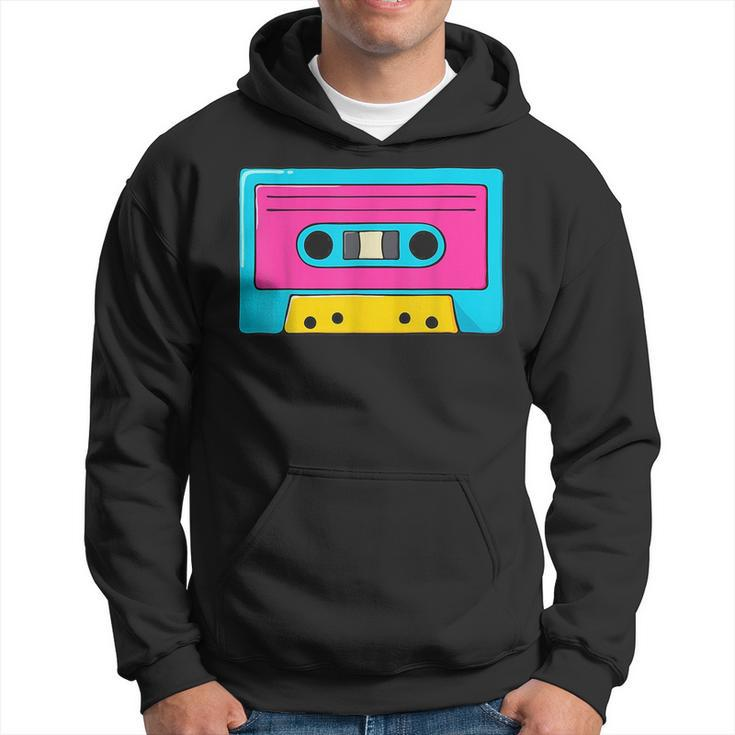 Vintage Audio Tape Cassette 80S 90S Halloween Party Costume 90S Vintage Designs Funny Gifts Hoodie