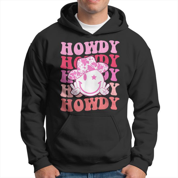 Vintage Howdy Rodeo Western Country Southern Cowgirl Rodeo Funny Gifts Hoodie